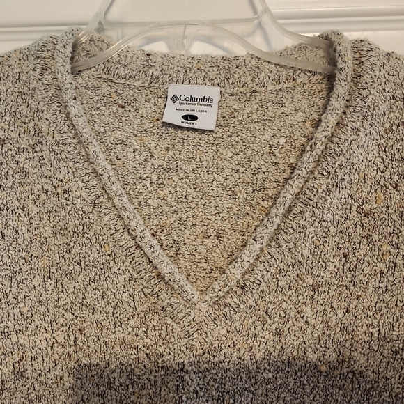 Womens Columbia Sweater lrg - Picture 4 of 7